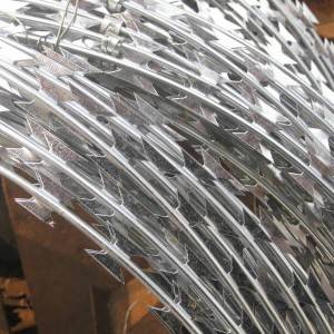 Galvanized Razor Wire (concertina wire)