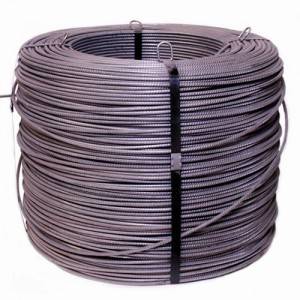 Factory source 6\\\\\\\’\\\\\\\’*18ga 5000pcs Pvc Coated Double Loop Wire Binding Wire -
 Deformed Steel Bar – Five-Star Metal