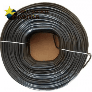 Round Hole Bar Tie Wire, Black Annealed ~ 16G